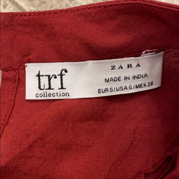 Zara embroidered top with pompoms - Picture 4 of 6